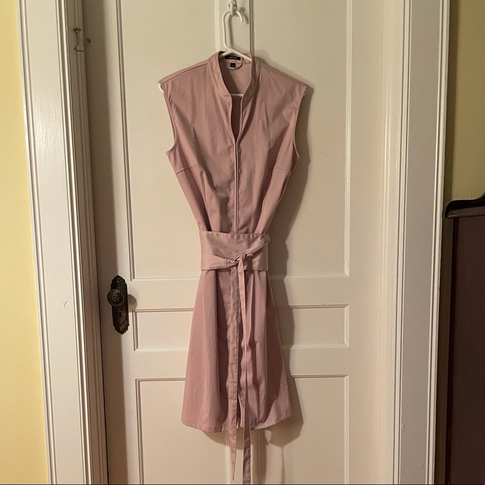 Jacob Shift Dress with Wrap Belt